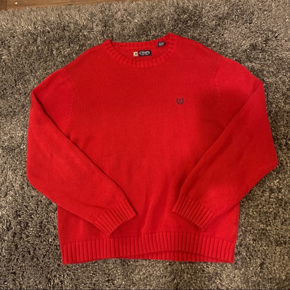 Red Chaps Oversized Sweater